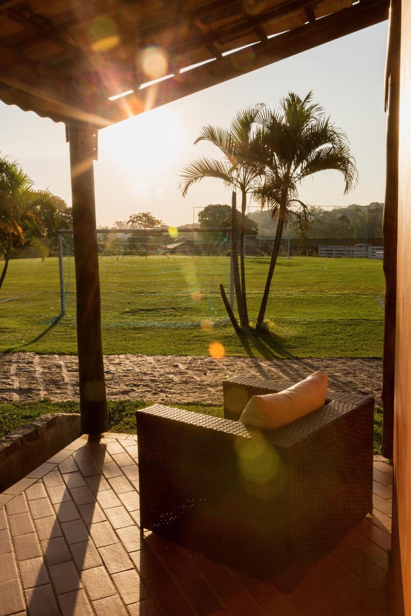 Hotel Fazenda Santa Monica Louveira Esterno foto
