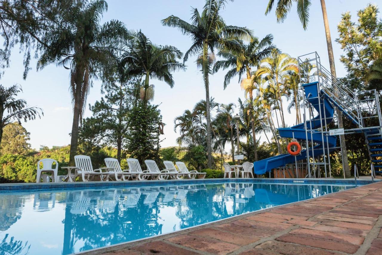 Hotel Fazenda Santa Monica Louveira Esterno foto
